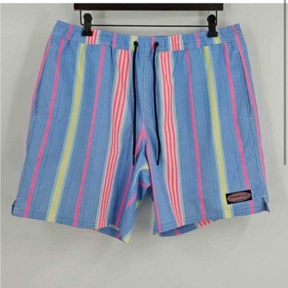 Vineyard vines swim trunks liner cut out